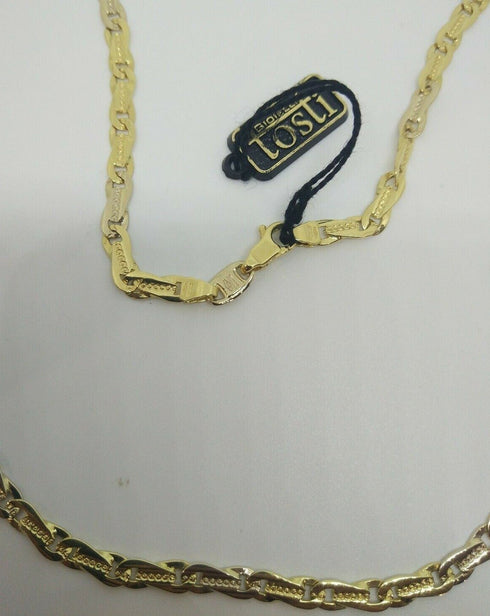 Collana oro 18 kt Unisex catena maglia piatta 51 cm 21 gr | Gioiellitosti.it
